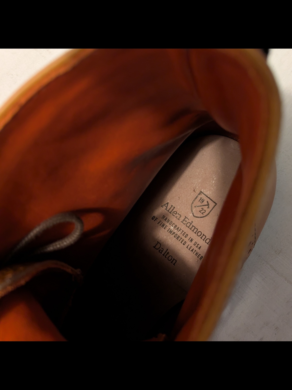 Allen Edmonds Dalton Boots - Walnut - Picture 6 of 8
